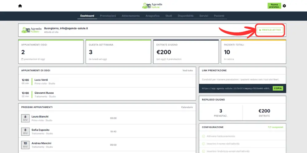 Verifica onboarding